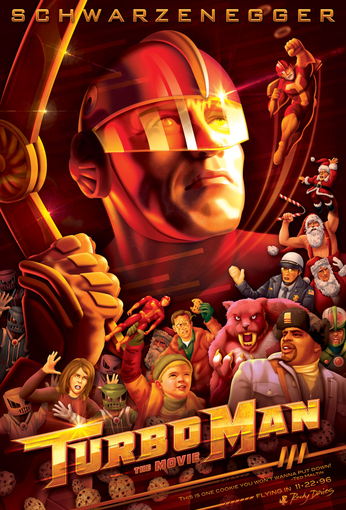 Turbo Man The Movie The Poster! – Rocky Davies